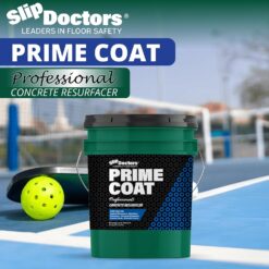 Slip Doctors Prime Coat Professional Water-Based Concrete Primer & Resurfacer - Ideal for Courts, Driveways & Parking Lots