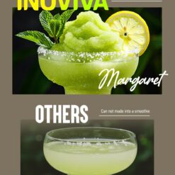 Slushie Machine, No Ice Needed, 68 oz INOVIVA Slushy Machine for Home