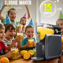 Slushie Machine, No Ice Needed, 68 oz INOVIVA Slushy Machine for Home