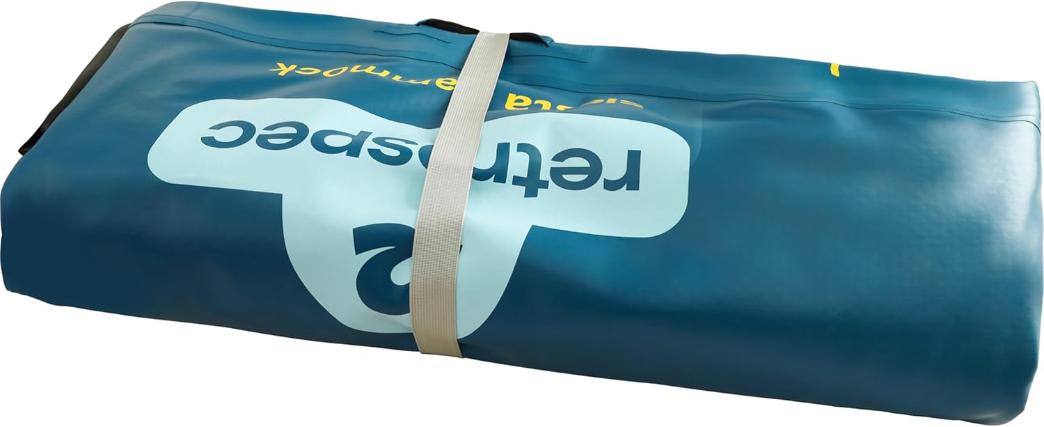 Retrospec Siesta Hammock 8' & 10' XL Inflatable Water Platform, Ocean