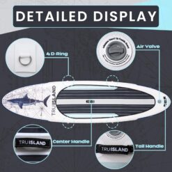 TRUISLAND Inflatable Paddle Board, Stand Up Paddle Board