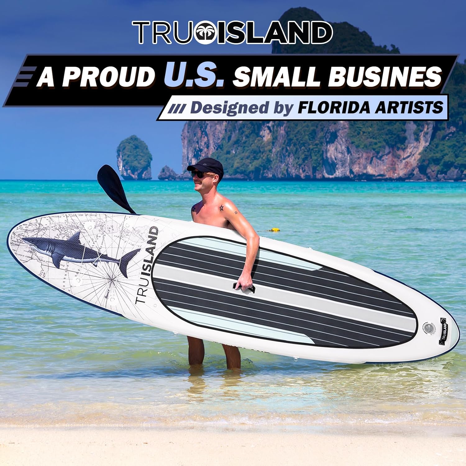 TRUISLAND Inflatable Paddle Board, Stand Up Paddle Board