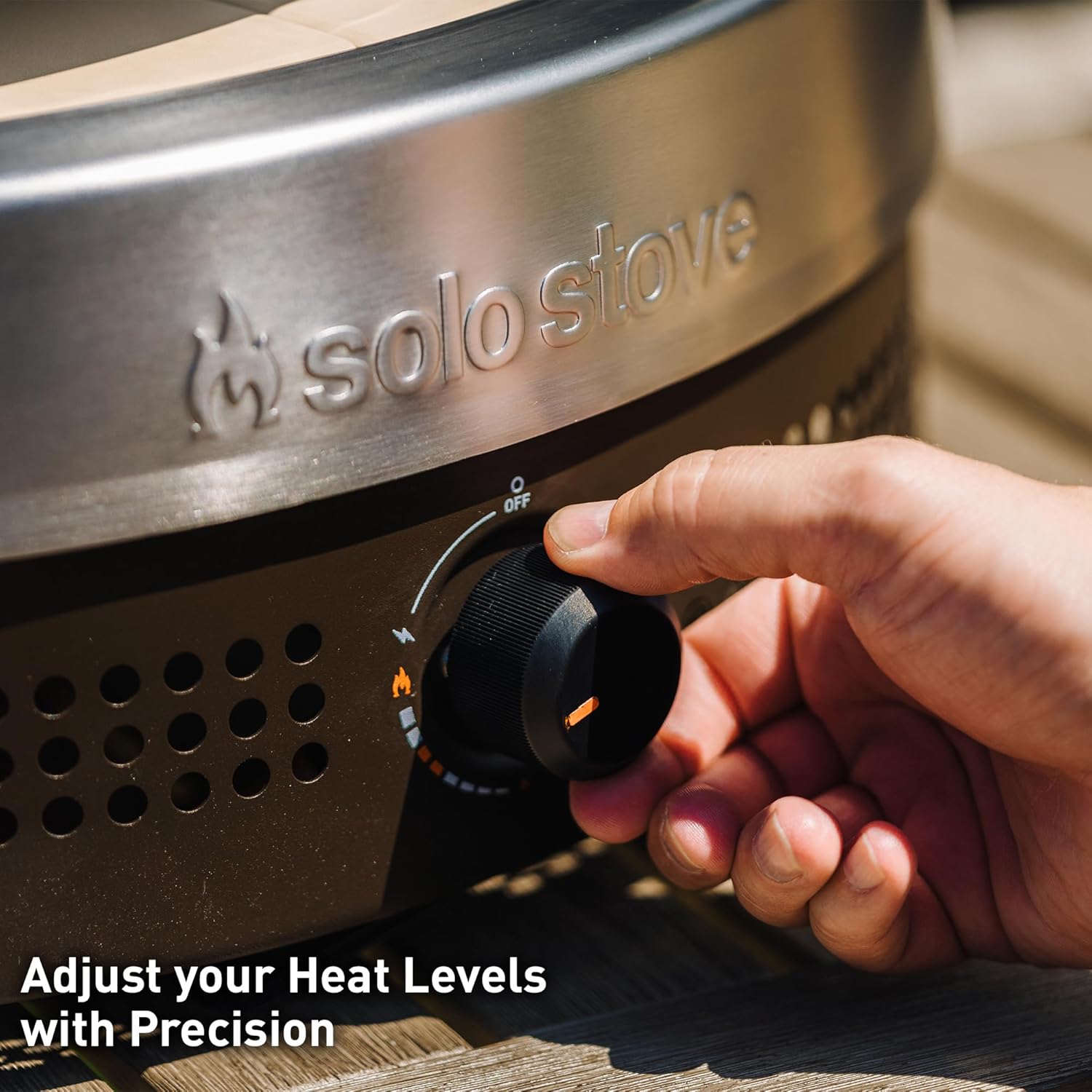 Solo Stove Pi Prime Pizza Oven Outdoor - Gas Pizza Oven Propane - Stainless Steel