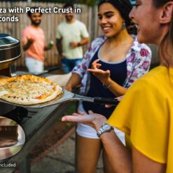Solo Stove Pi Prime Pizza Oven Outdoor - Gas Pizza Oven Propane - Stainless Steel