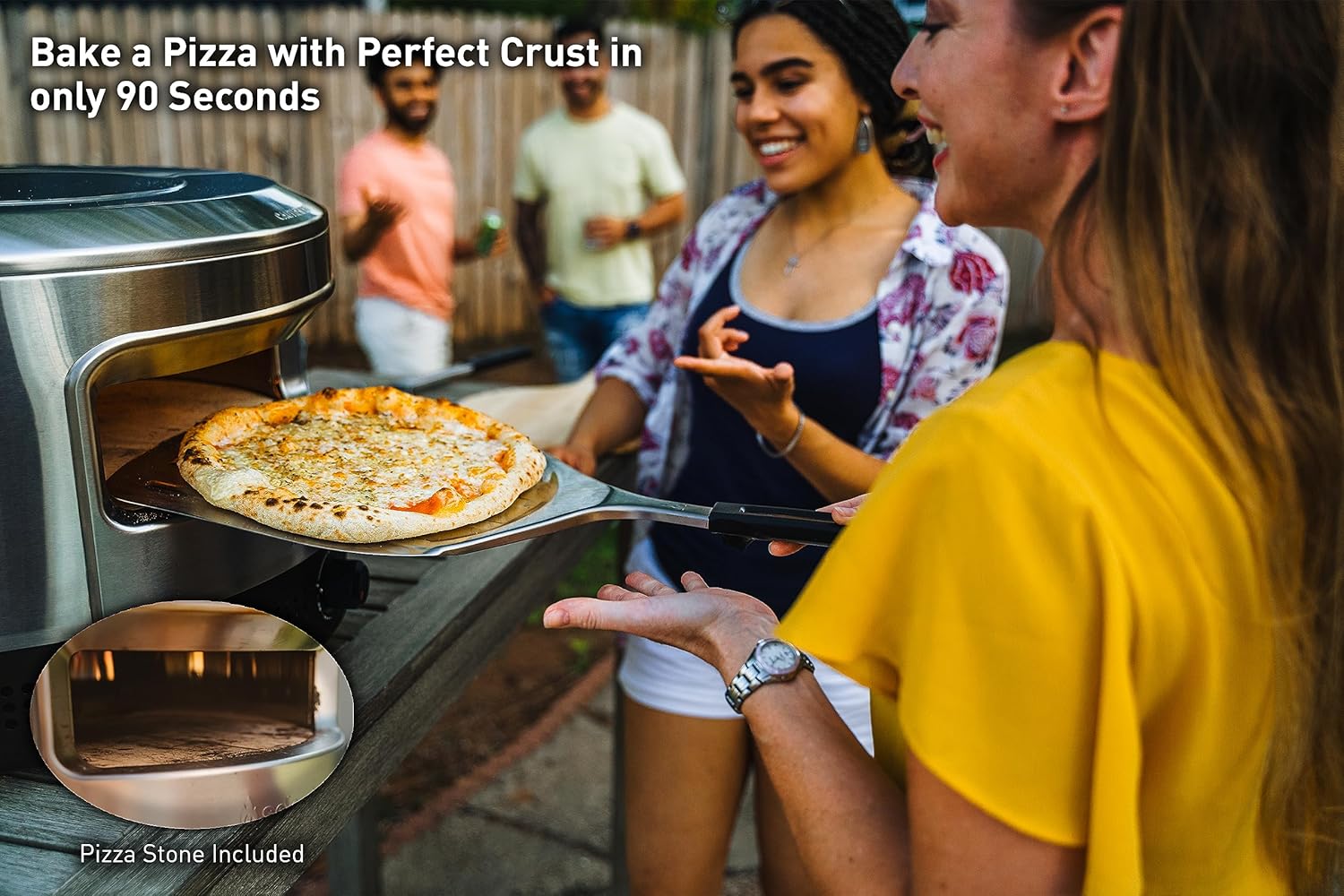 Solo Stove Pi Prime Pizza Oven Outdoor - Gas Pizza Oven Propane - Stainless Steel