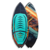 ZUP 4'11" WAKESURF Wakeboard with EVA Foam Grip Pad, Kneeboard, Wakeskate, Water Sports and Surf Board for Beginner and Intermediate Riders, Bali