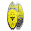 ZUP 4'11" WAKESURF Wakeboard with EVA Foam Grip Pad, Kneeboard, Wakeskate, Water Sports and Surf Board for Beginner and Intermediate Riders, Hornet