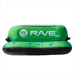 Rave Sports X2 Boat Towable Tube, Blue Green