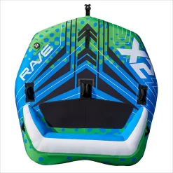 Rave Sports X2 Boat Towable Tube, Blue Green