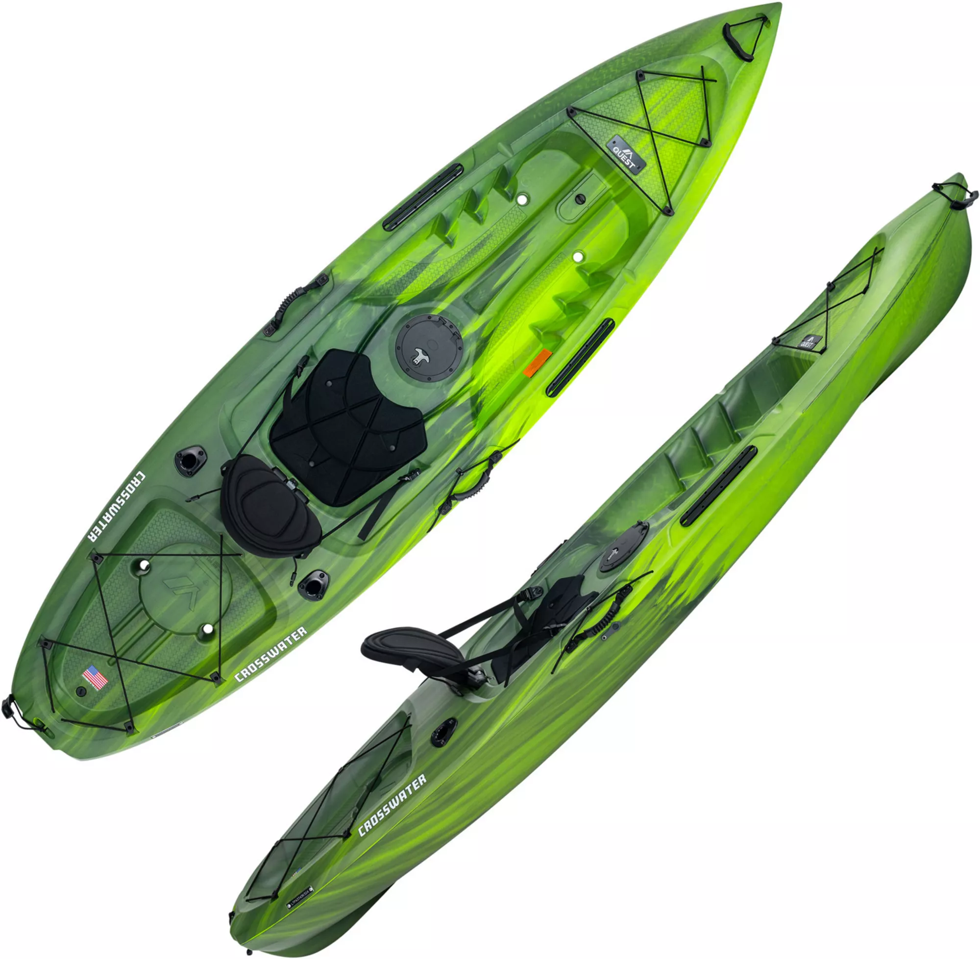 Quest Crosswater 100 Kayak, Python Fusion