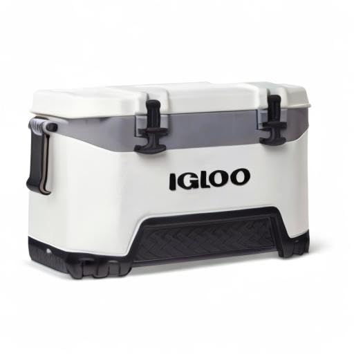 Igloo BMX Hard Coolers 52QT, White/Black
