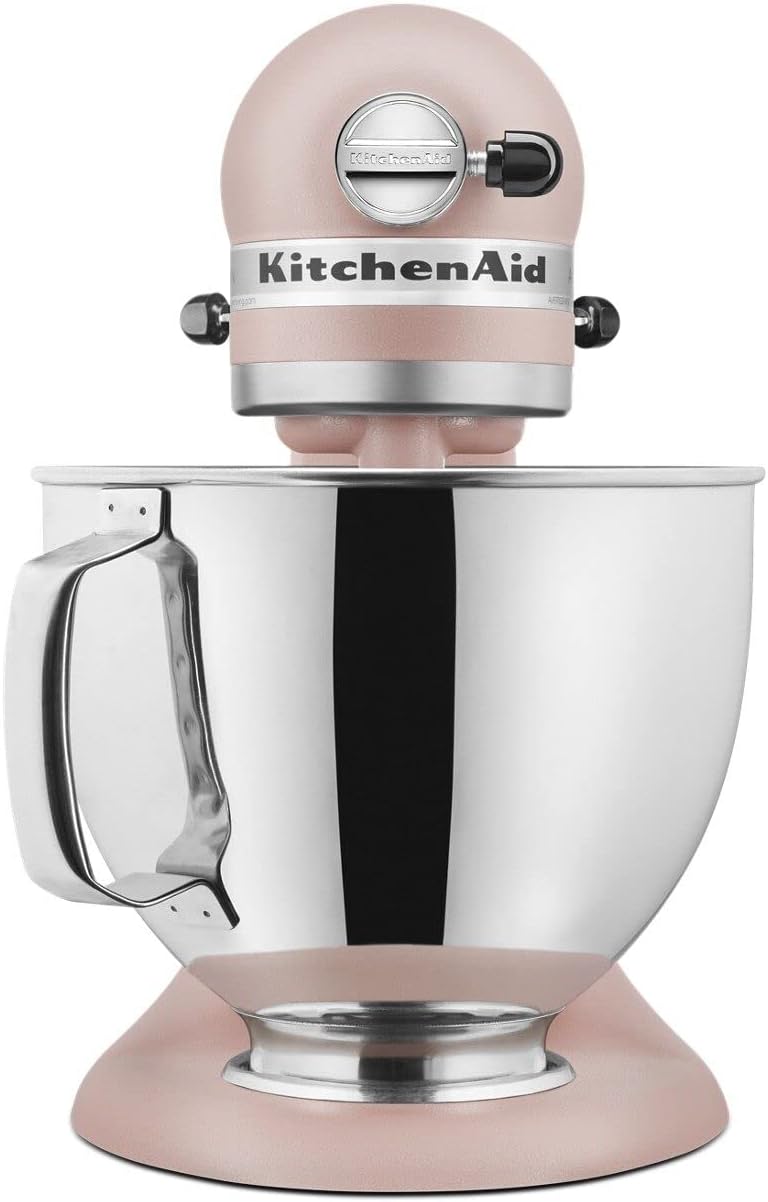 KitchenAid Artisan Series 5 Quart Tilt-Head Stand Mixer, Feather Pink
