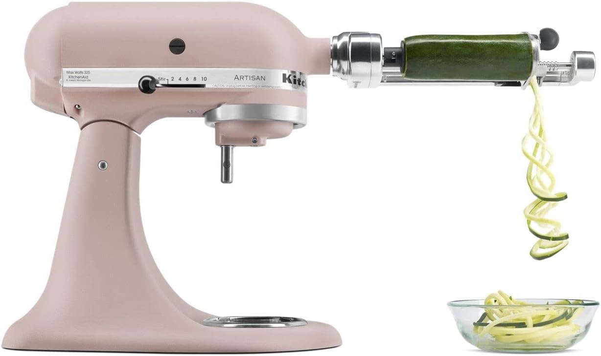 KitchenAid Artisan Series 5 Quart Tilt-Head Stand Mixer, Feather Pink