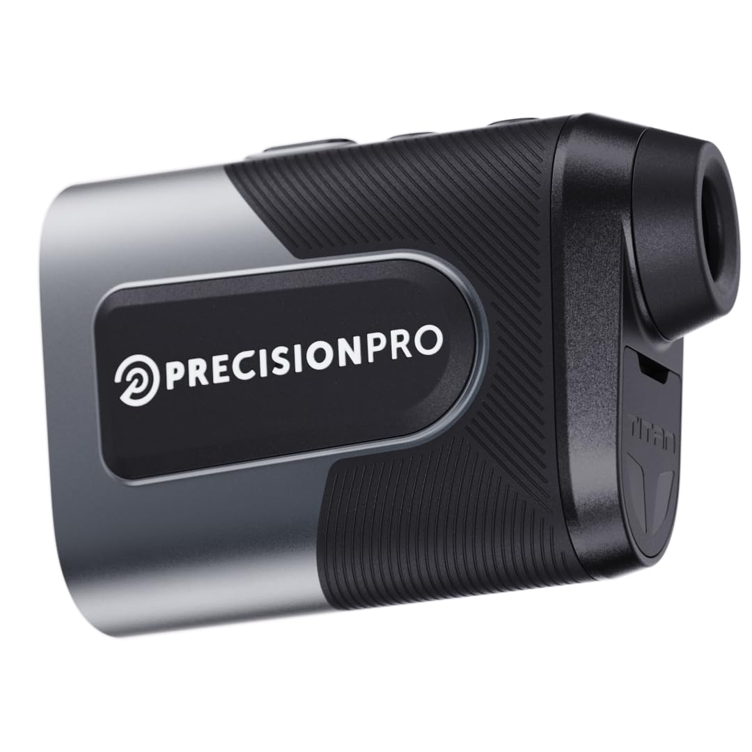 Precision Pro Titan Slope Golf Range Finder with Slope Switch - Premium Laser Rangefinder, 900+ Yard Range Laser Golf Rangefinder