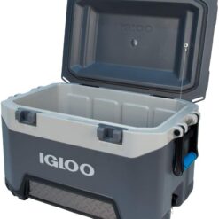 Igloo BMX Hard Coolers 52QT, Carb/Grey/Blue