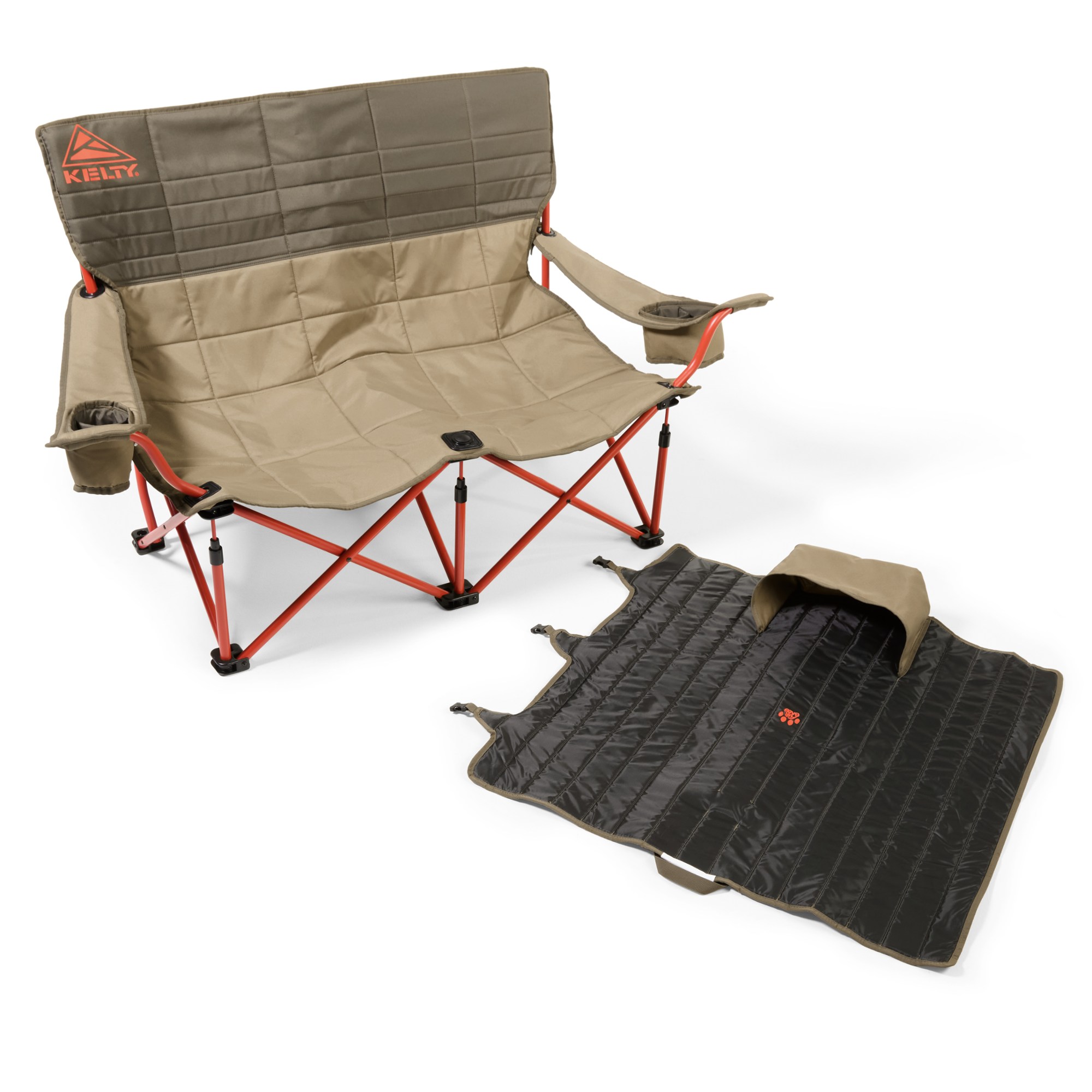 Kelty Low Loveseat, Bungee Cord/Beluga