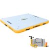 SOLSTICE 5-Person Classic Inflatable Dock, Floating Water Raft Platform, 6ft x 5ft