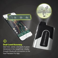 Precision Pro Titan Elite Golf Range Finder with GPS. Golf Range Finder with Built in GPS