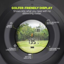 Precision Pro Titan Slope Golf Range Finder with Slope Switch - Premium Laser Rangefinder, 900+ Yard Range Laser Golf Rangefinder