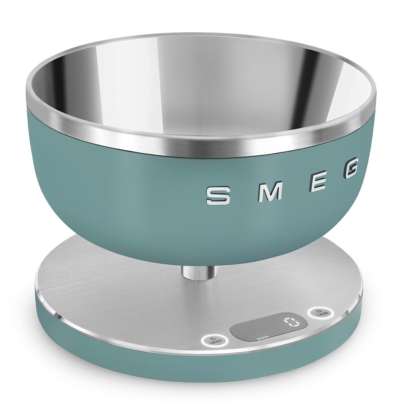 SMEG Contemporary Digital Kitchen Scale, Jade Green