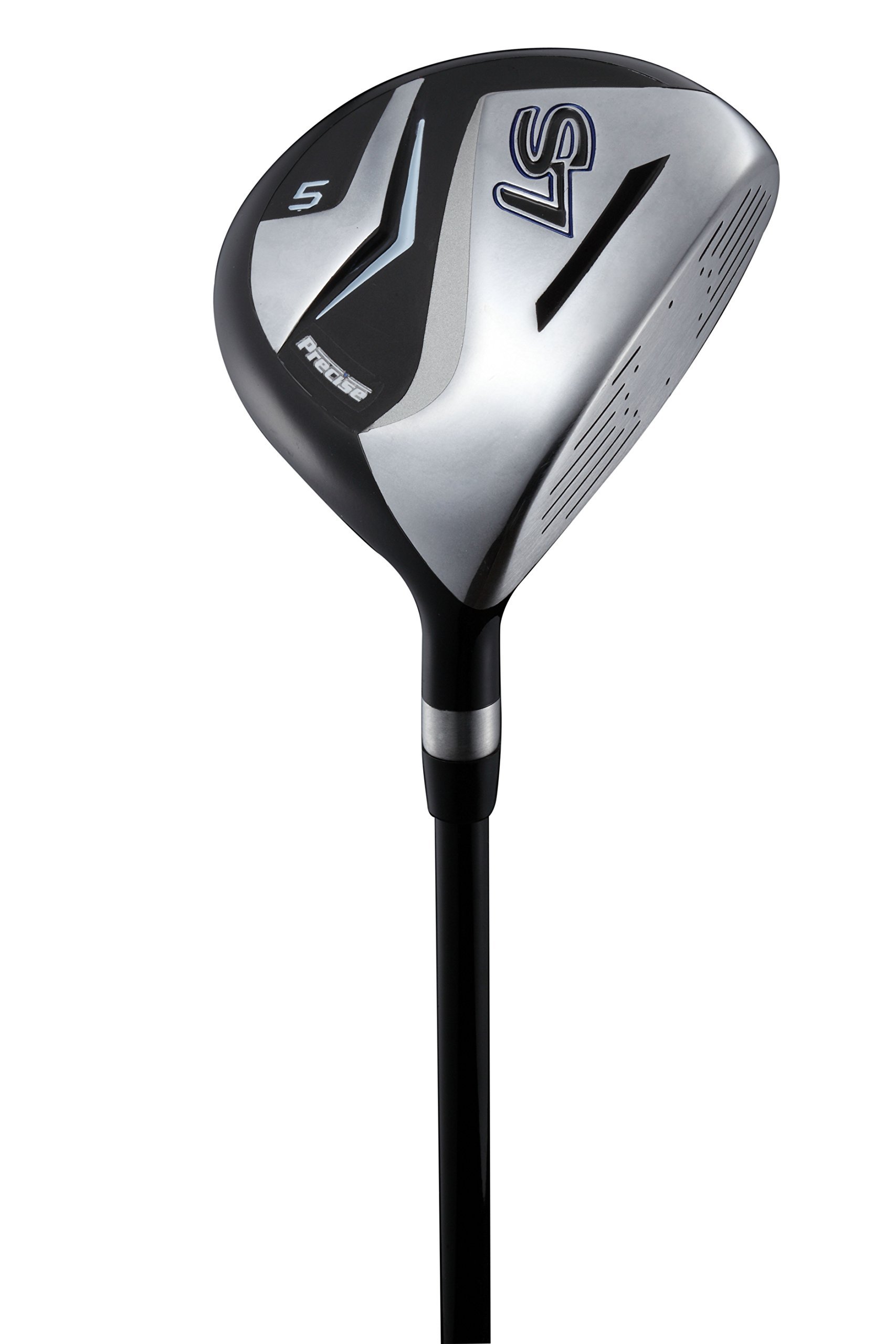 PRECISE 18 Piece Complete Men’s Golf Club Set with Titanium Driver, Men’s Golf Clubs Full Set Right Hande, Regular Size, Blue