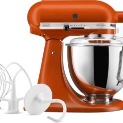 KitchenAid Artisan Series 5 Quart Tilt-Head Stand Mixer, Scorched Orange