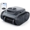 Bubot 700 C10 Pool Cleaner Robot, Cordless Pool Vacuum w/Superior Suction, Triple Motors, Space Grey