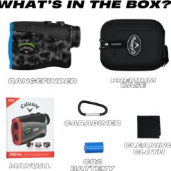 Callaway Golf 300 Pro Laser Rangefinder, Smoke