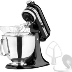 KitchenAid Artisan Series 5 Quart Tilt-Head Stand Mixer, Onyx Black