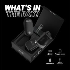 Blue Tees Golf Player Pack GO Bundle - Series 3 Max+ Rangefinder with Premium Case - The Complete Golf Bundle