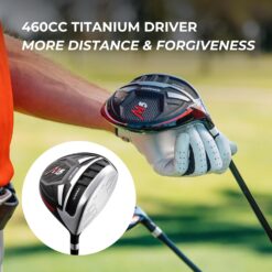 Precise M5 Men's Complete Golf Clubs Package Set, Left Hand