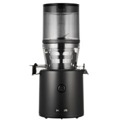 Hurom H320 Slow Juicer, Self-Feeding Cold Press Juice Machine for Vegetables and Fruit, Black