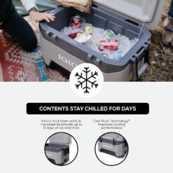 Igloo BMX Hard Coolers 52QT, Gray