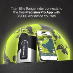 Precision Pro Titan Elite Golf Range Finder with GPS. Golf Range Finder with Built in GPS