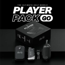 Blue Tees Golf Player Pack GO Bundle - Series 3 Max+ Rangefinder with Premium Case - The Complete Golf Bundle