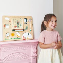 Tender Leaf Toys - Weather Watch - Educational Wooden Weatherboard for Kids Age 3+