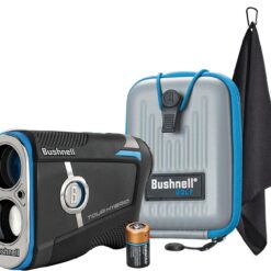 Bushnell Golf Tour Hybrid GPS Laser Rangefinder, Golf Towel Bundle