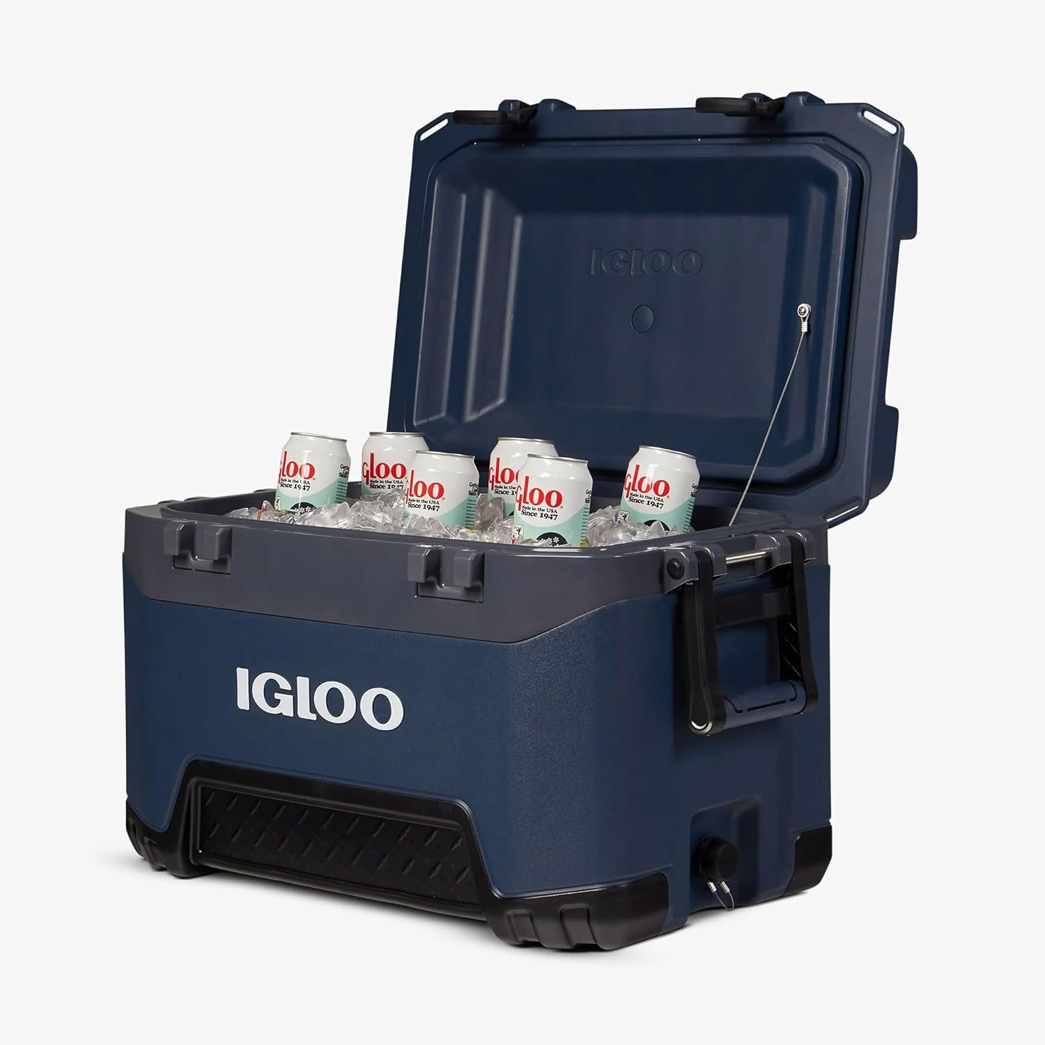 Igloo BMX Hard Coolers 52 QT, Rugged Blue