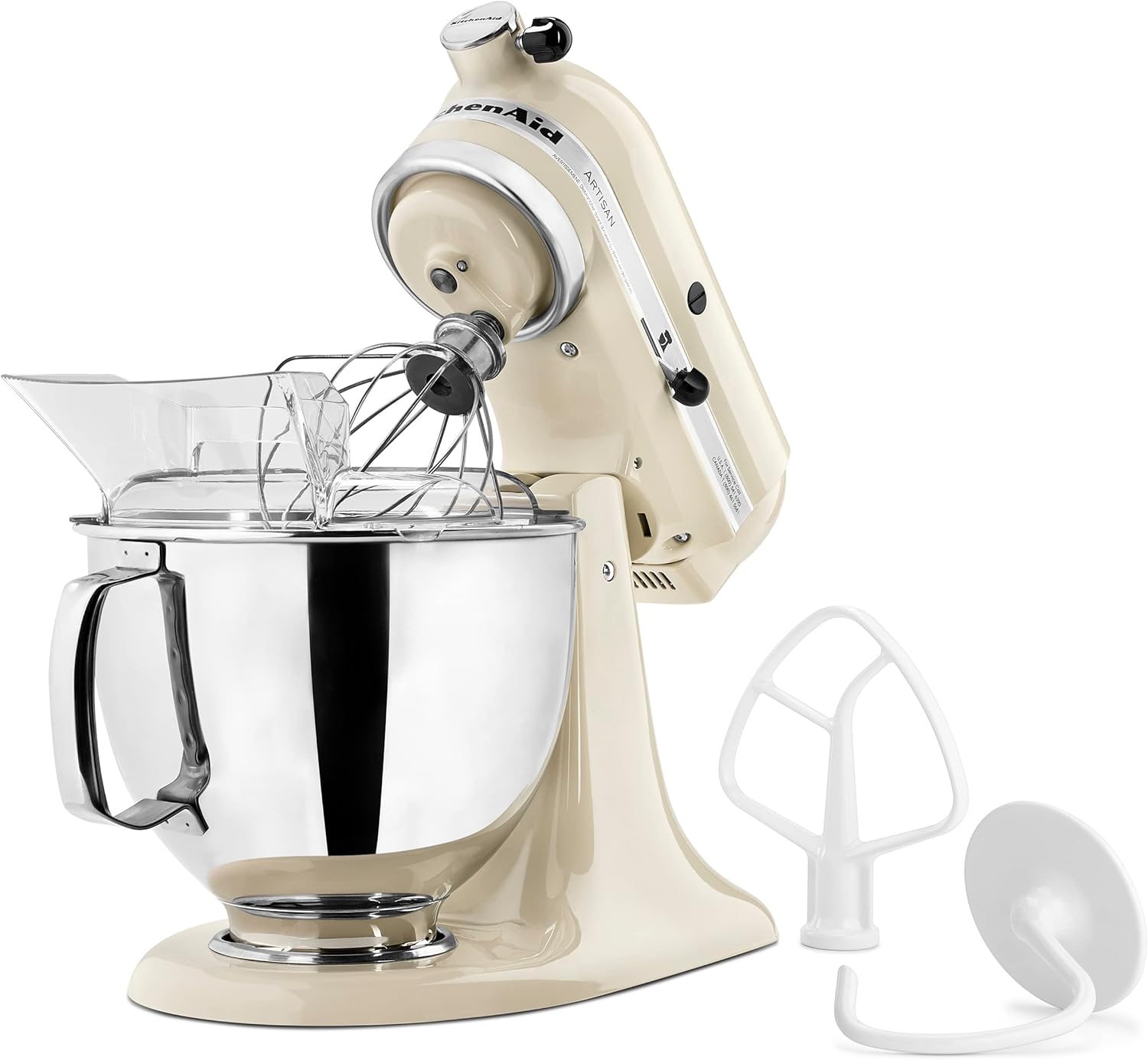 KitchenAid Artisan Series 5 Quart Tilt-Head Stand Mixer, Almond Cream