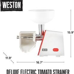Weston Deluxe Electric Tomato Strainer