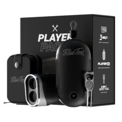 Blue Tees Golf Player Pack GO Bundle - Series 3 Max+ Rangefinder with Premium Case - The Complete Golf Bundle