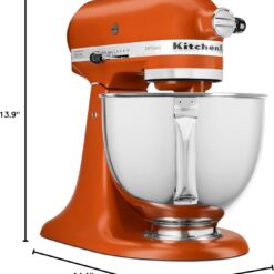 KitchenAid Artisan Series 5 Quart Tilt-Head Stand Mixer, Scorched Orange