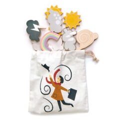 Tender Leaf Toys - Weather Watch - Educational Wooden Weatherboard for Kids Age 3+