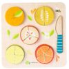 Tender Leaf Toys - Citrus Fractions - Math Learning Wooden Toys, Sorting Toys - Educational Game for 18m+
