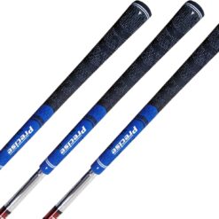 PRECISE 18 Piece Complete Men’s Golf Club Set with Titanium Driver, Men’s Golf Clubs Full Set Right Hande, Regular Size, Blue