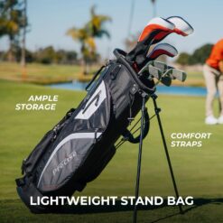 Precise M5 Men's Complete Golf Clubs Package Set, Left Hand