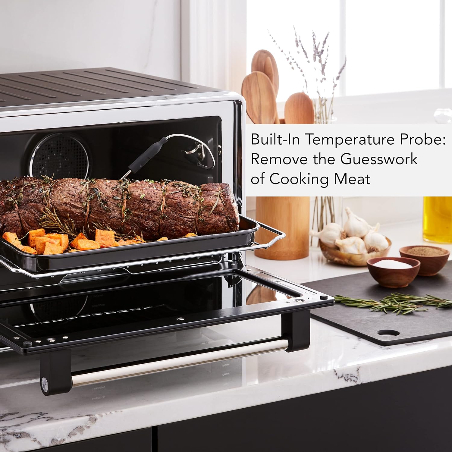 KitchenAid Dual Convection Countertop Oven with Air Fry and Temperature Probe