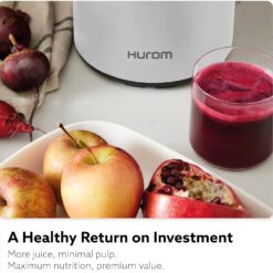 Hurom H400 Easy Clean Slow Juicer, White