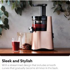 Hurom H-AA Slow Juicer, High Yield, Quiet 150 Watt Motor, White