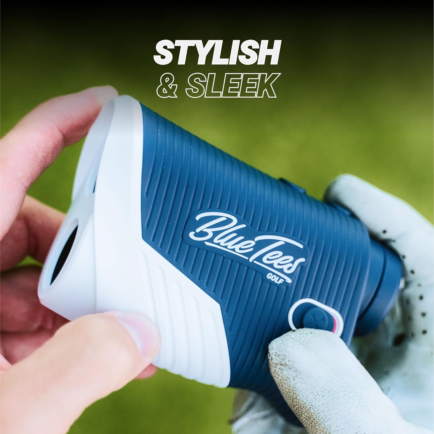 Blue Tees Golf - Series 2 Pro Plus + Laser Rangefinder with Slope Switch, 800 Yards Range